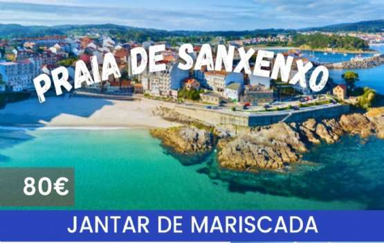 PRAIA+ CRUZEIRO + JANTAR MARISCADA- 9 DE AGOSTO 